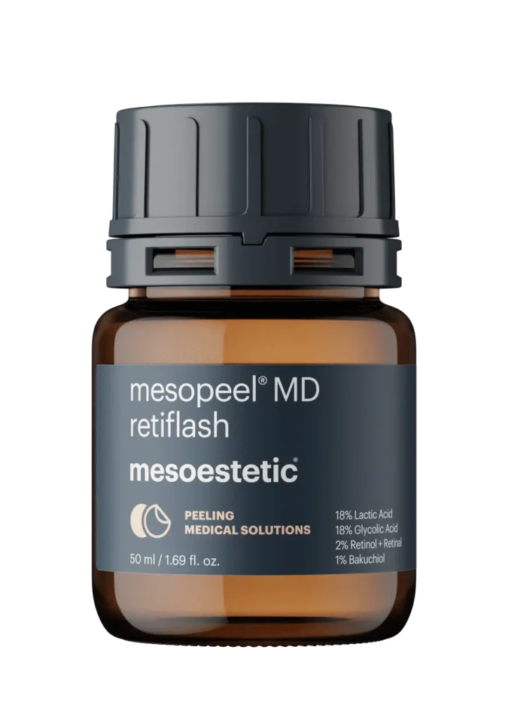 Mesoestetic Mesopeel MD retiflash peeling bij MVR Huid- en Lasertherapie in Boxmeer